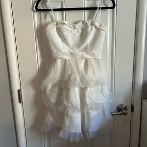 BCBG max azria white dress